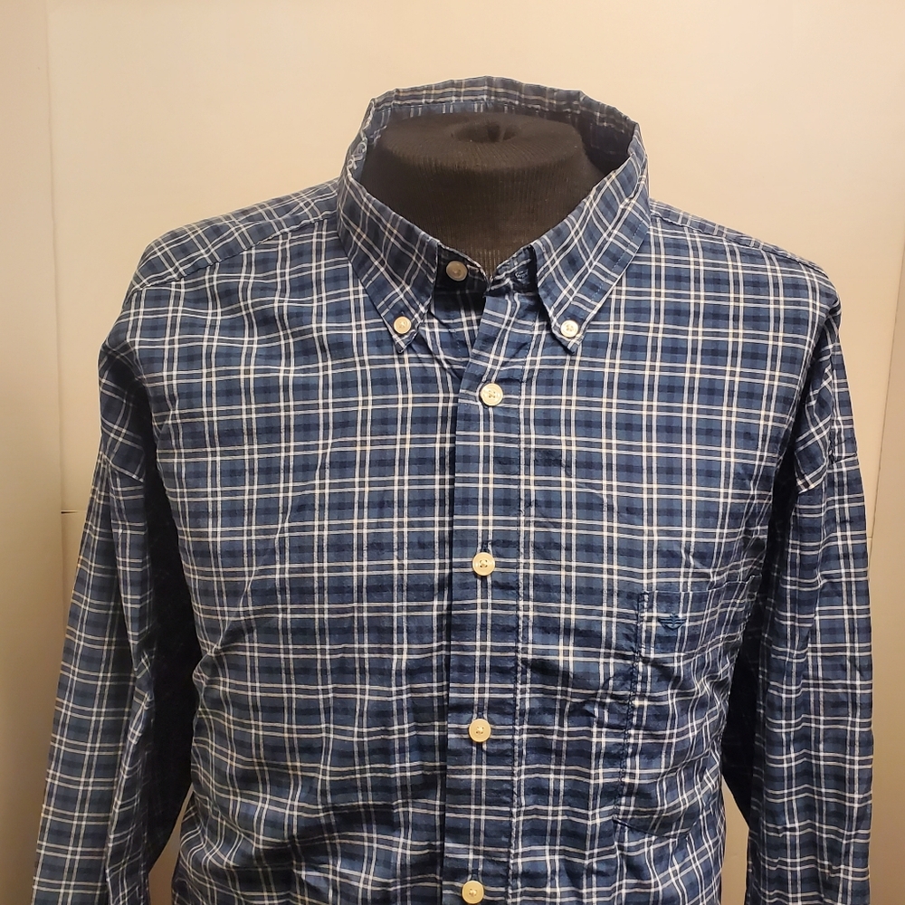 DOCKERS Button Down Shirt Size: 3XLT